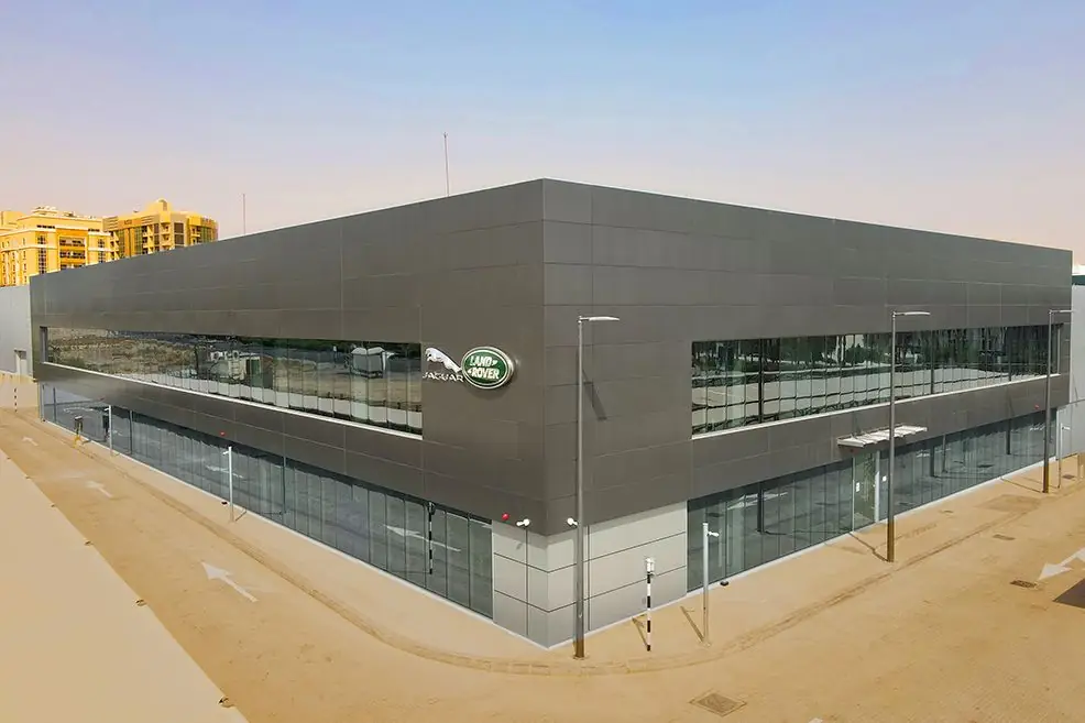 La sede di Jaguar Land Rover a Dubai Silicon Oasis